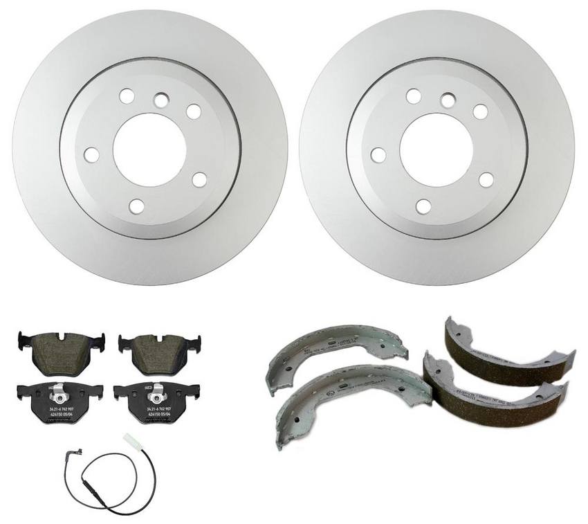 BMW Brake Kit - Pads and Rotors Rear (320mm)